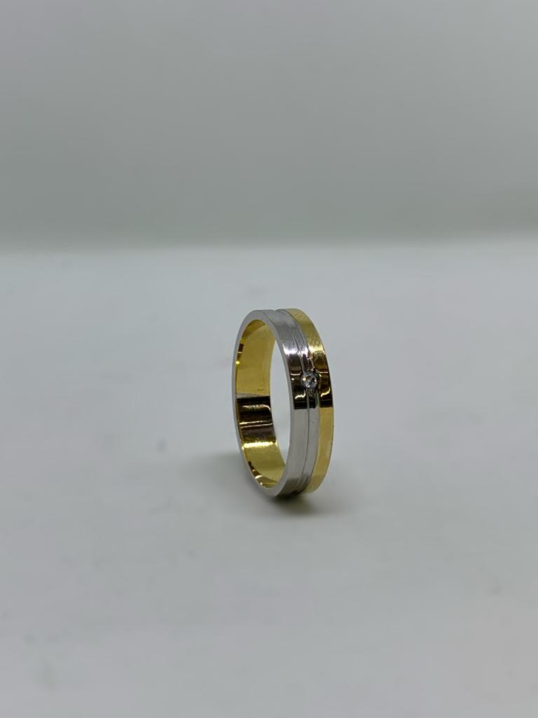 Aliança em ouro AL 96 - 4,6mm